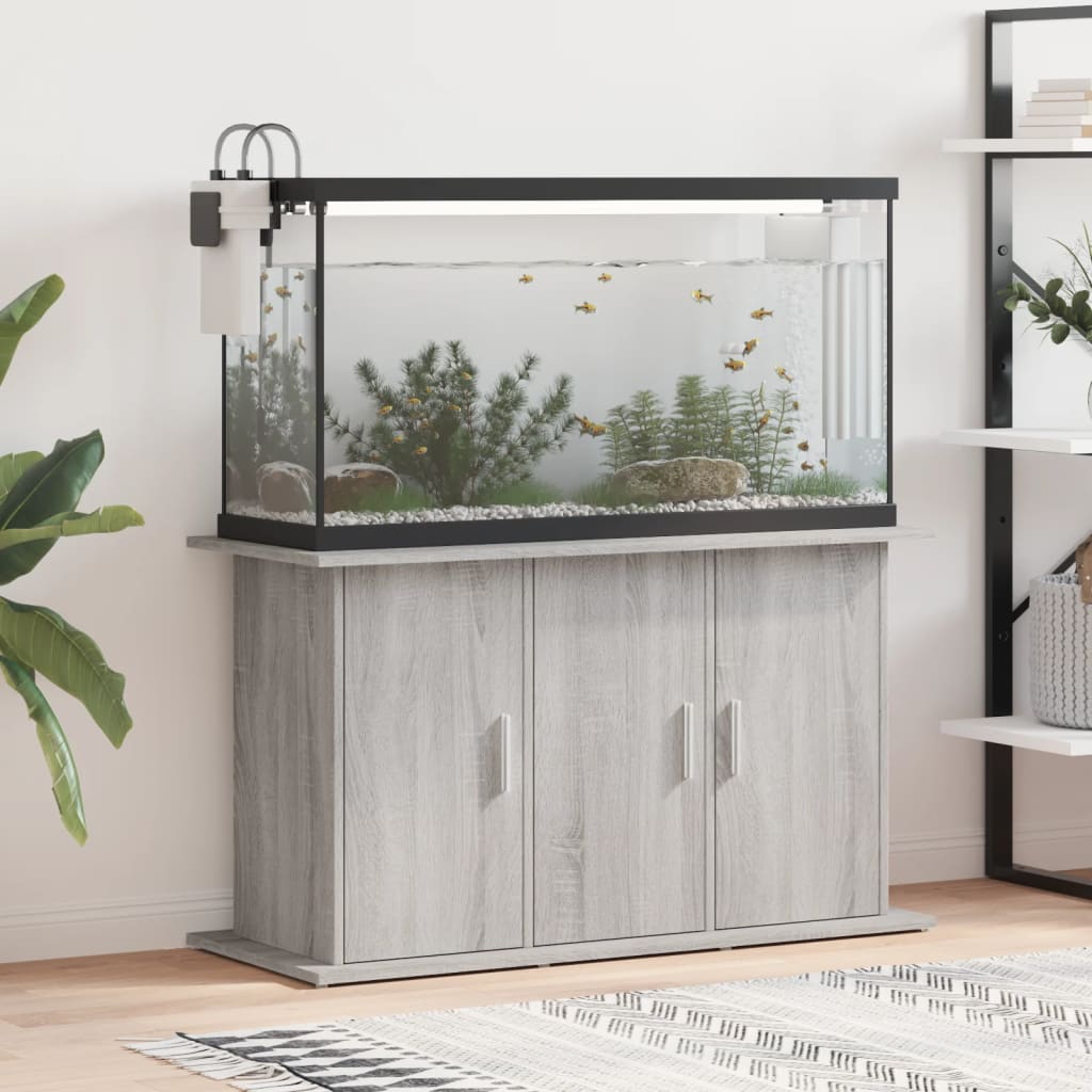 Vidaxl Aquarium Unterschrank, Sonoma Eiche Grau, 101X41X58 Cm