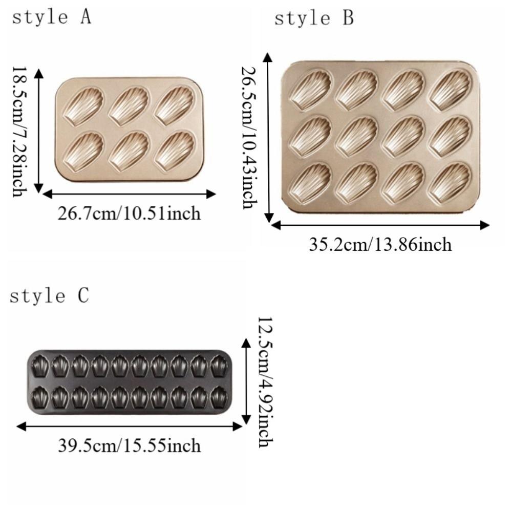 Carbon Steel Muffin Pan Non-Stick Cupcake Mold Creative Dessert Mold Home Oven