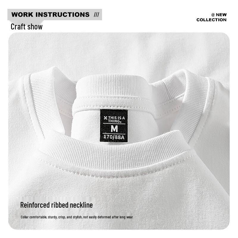 Jeanswest Men's American Style Loose Fit Cotton T-Shirt