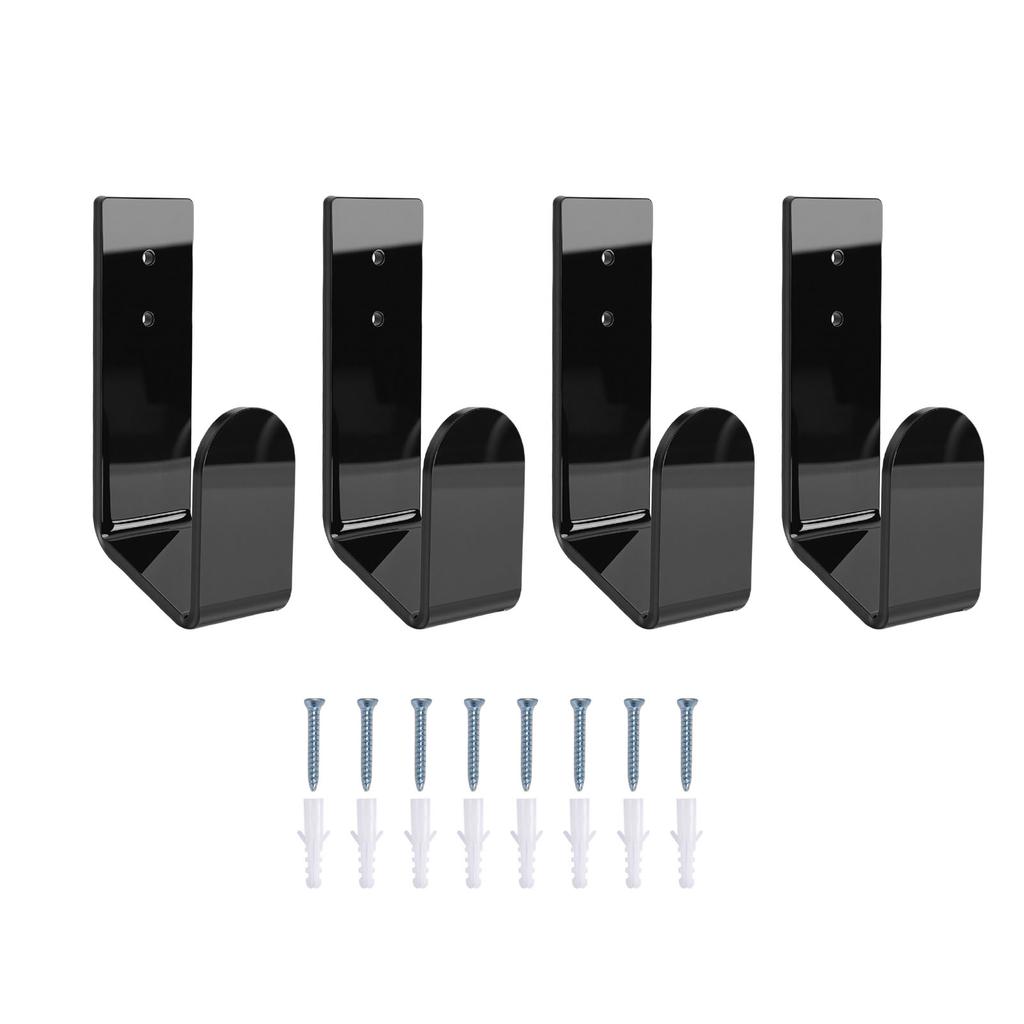 4pcs Wrestling Championship Belt Wall Mount Display Holder Rack Boxing Belt Hanger Acrylic Title Belts Horizontal