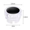 Universal Colorful Car Lighter Dust Cover High-quality Cars Ejector Button Decorative Plug Protective Cover Auto Accessories