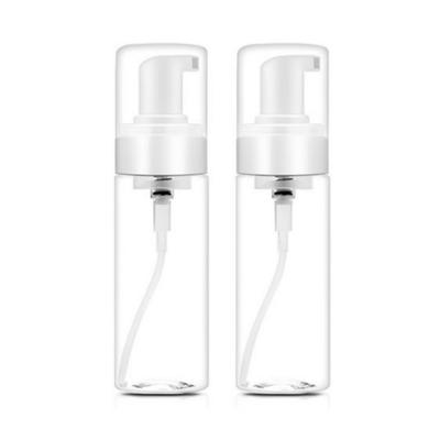 Real Peaky Bubble Foam Pump Container 60ml, Clear, 2 Pieces