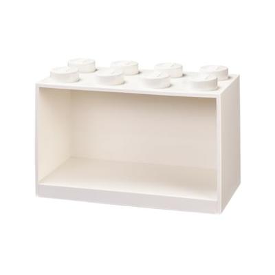 Room Copenhagen LEGO Brick Shelf Eight White 41151735 Wall-Mounted Rack