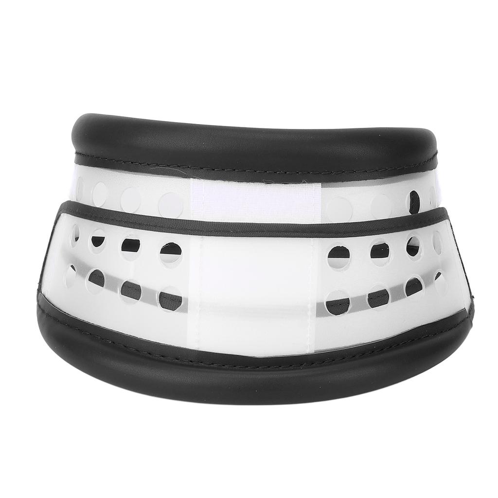 Cervical Collar Height Adjustable Breathable Cervical Spine Fixation Neck Support Brace for Men WomenBlack M