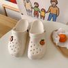 The New Style of Shoes, Crocs, Are Cute and Suitable for Both Indoor and Outdoor Use. They Are Beach Flip-flops and Women's Shoes