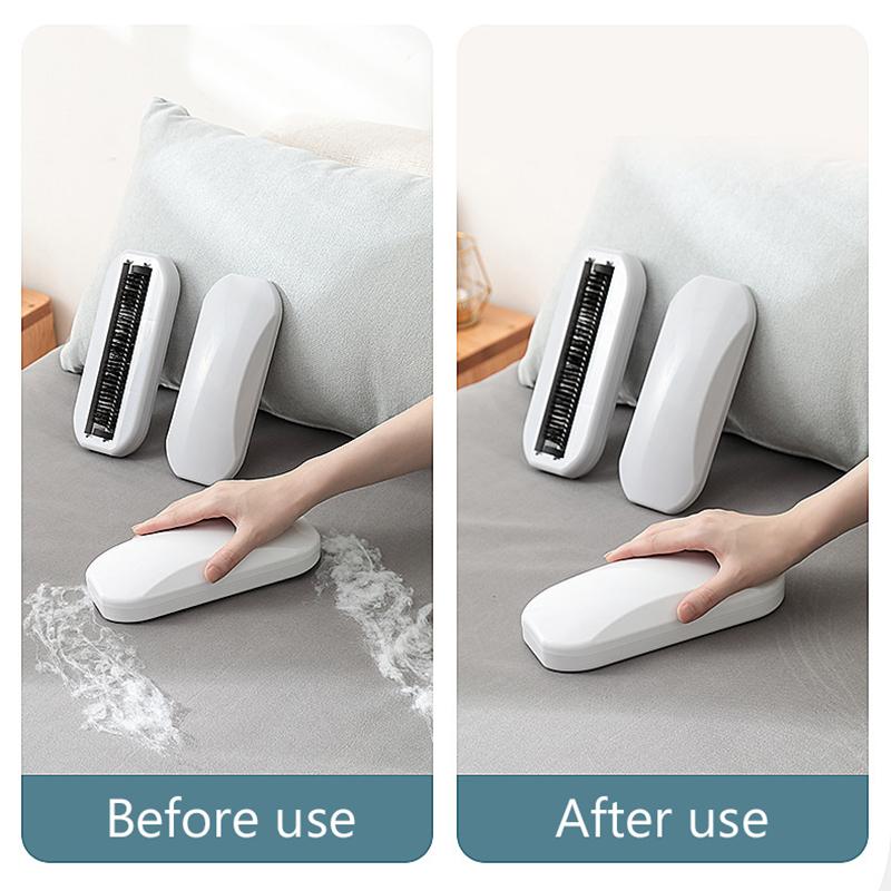 Carpet Dust Brush Plastic Bedside Table Crumb Sweeper Pet Hair Fluff Cleaner Sticky Picker Lint Roller Clothes Sweeping Cleaning