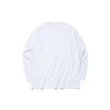 Anta Logo Print Loose Knit Long Sleeve T-Shirt Unisex Tops White 152130407-1