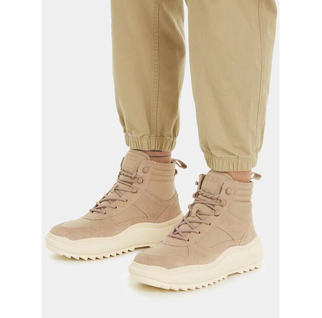Boots Tommy Jeans Tjm Mix Material EM0EM01245, Khaki