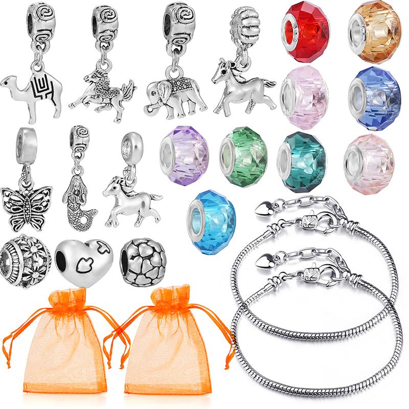 Ювелирные наборы Русалка Бабочка Верблюжий цветок Браслет-подвеска для женщин Браслеты — фото 6