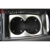 Car Front Water Cup Holder Frame Cover Trim For Mazda 3 Axela 2017 2018 For Mazda 6 Atenza 2018 Carbon Interior Accessories