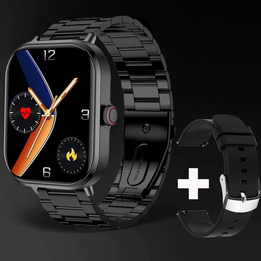 Smartwatch für Männer und Frauen, Geschenk, Voll-Touchscreen, Sport-Fitness-Uhren, Bluetooth-Anrufe, digitale Smartwatch