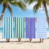 Stripe Towel Beach Towel Travel Lightweight Skin Friendly for Pool Beach Camping Cruise Summer