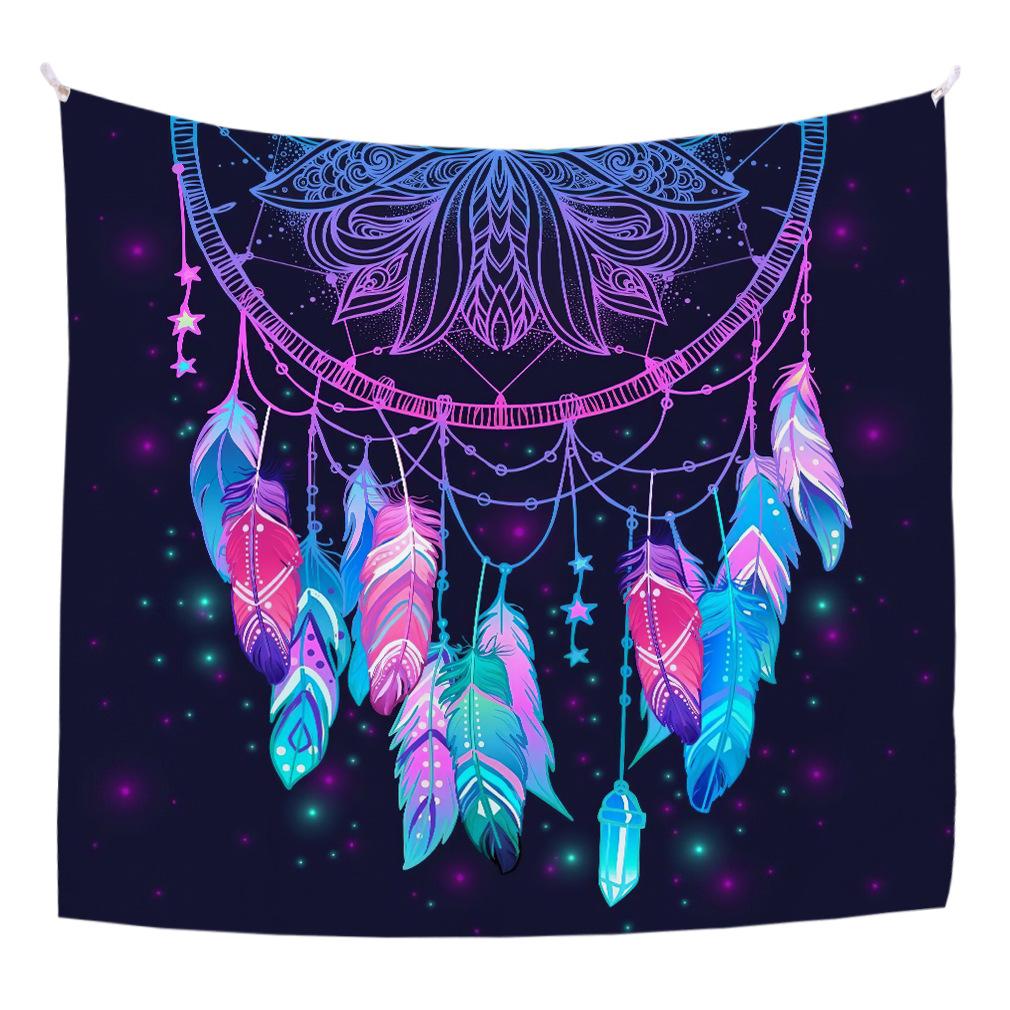 Bedroom Tapestry Ins Backdrop Living Room Bedroom Decor Cloth Hanging Cloth New Wall Tapestry