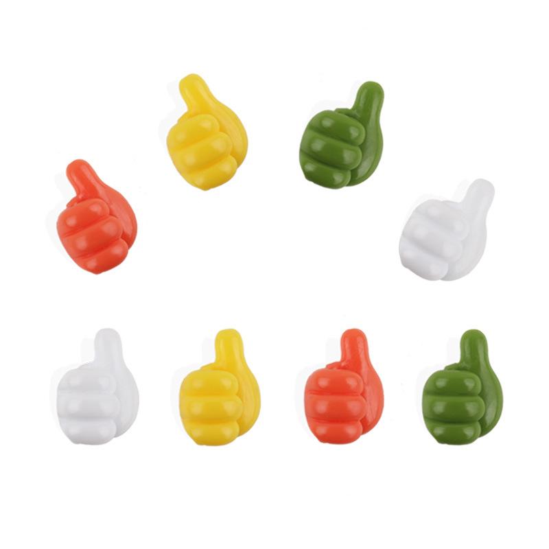 Thumb Hooks Mini Cable Organizer Silicone USB Management Clips Desktop Wire Manager Cord Holder for Earphone Mouse Bobbin Winder