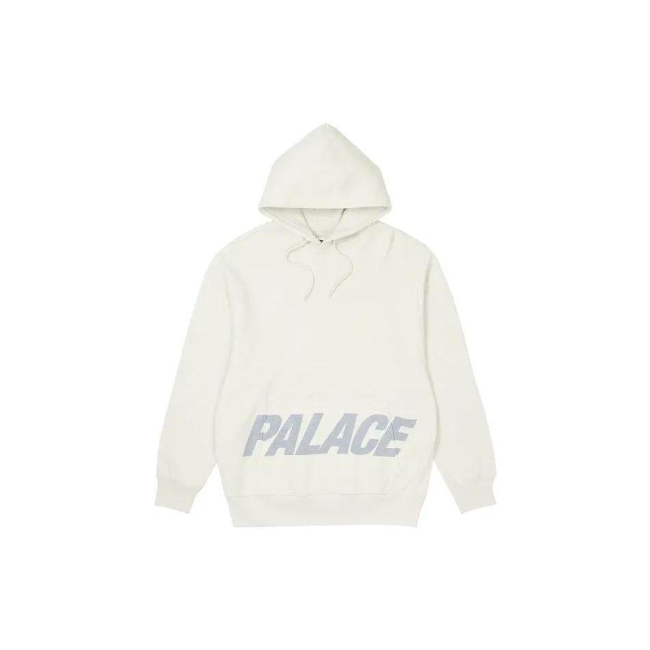 Palace Pal Pocket Slub Hood White Men Tops P23CS127