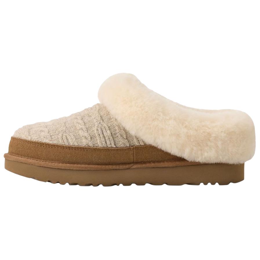 UGG Cluggette Closed Toe Slippers Women's Brown 1174530-NCHS