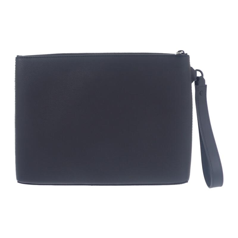 LOUIS VUITTON  M69837 Clutch bag Noir Grain leather mens