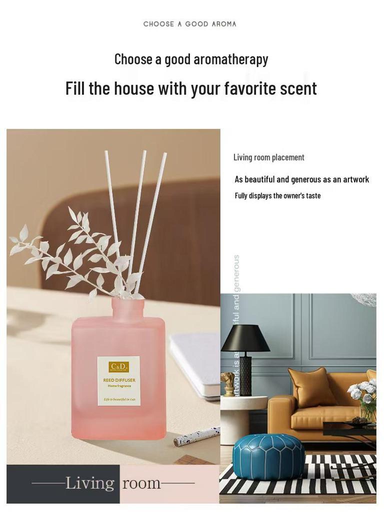 Flameless Aromatherapy Essential Oil Diffuser: Long-lasting Fragrance for Home, Hotel, Bedroom & Bathroom Odor Elimination.