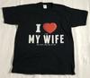 Car Joke T Shirt Mens L Graphic Print Funny I Love It When My Wife Black Tee