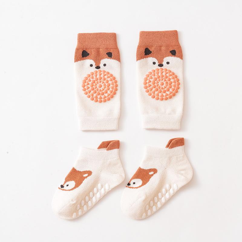 Baby Knee Pads For Crawling Baby Socks For Walking Infant Floor Socks Kneepads Walking Protector For Toddler Kid Girls Boys