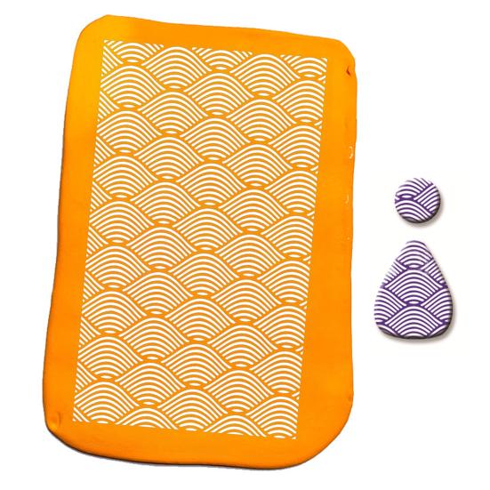 Clay Earring Cutter Various Patterns Embossing Mold Printing on Clay Professional Ceramic Craft DIY Making Accessories Polymer Clay