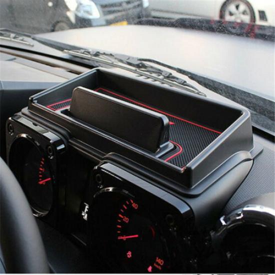 ABS Black Car Front Dashboard storage box for Suzuki Jimny