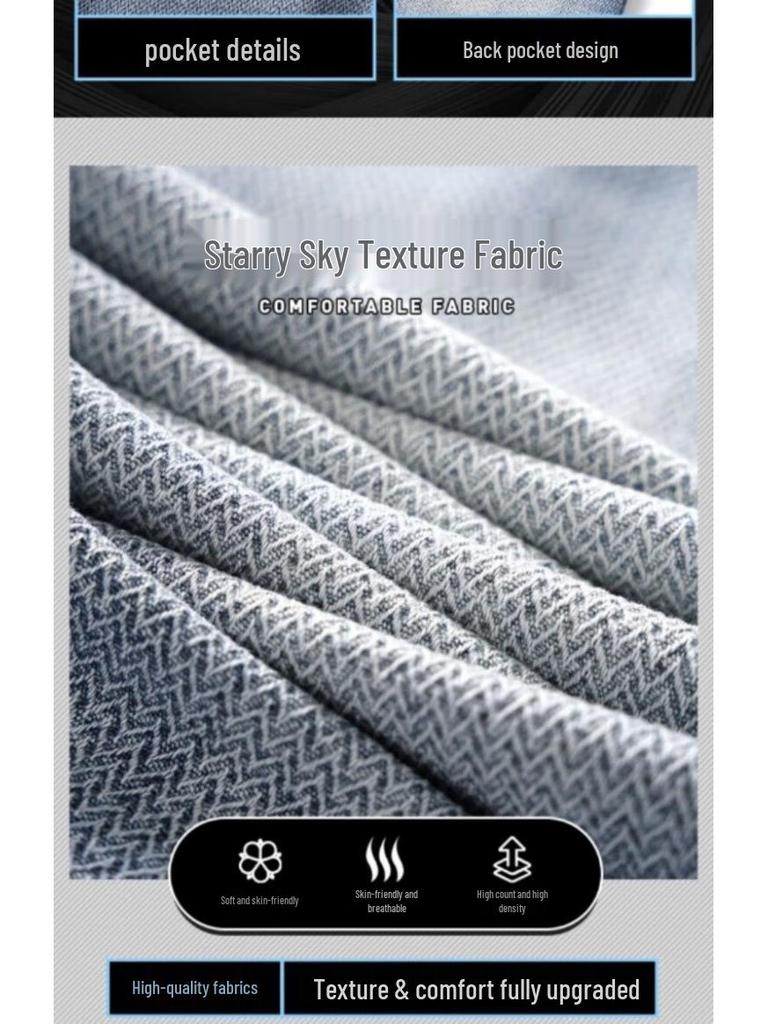 Playboy Men's Loose Fit Denim Capri Shorts