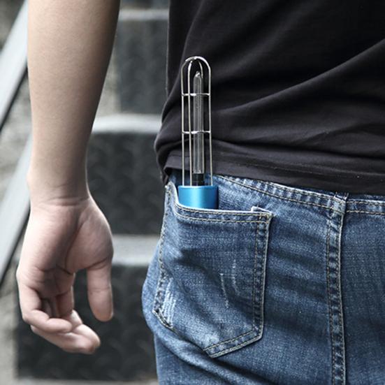 Rechargeable UV Ozone Light Tube Sterilizer Disinfection Bulb Kill Bacteria Lamp