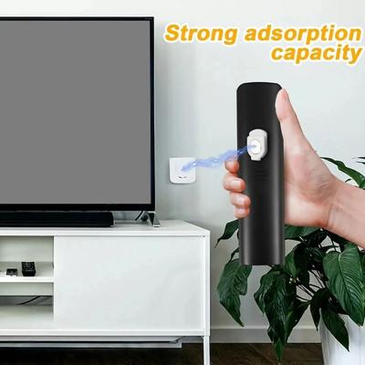 4 peças NOVO Suporte de controle remoto sem perfuração Montagem na parede Anti-perda Gancho de armazenamento ABS Organizador de controle Casa