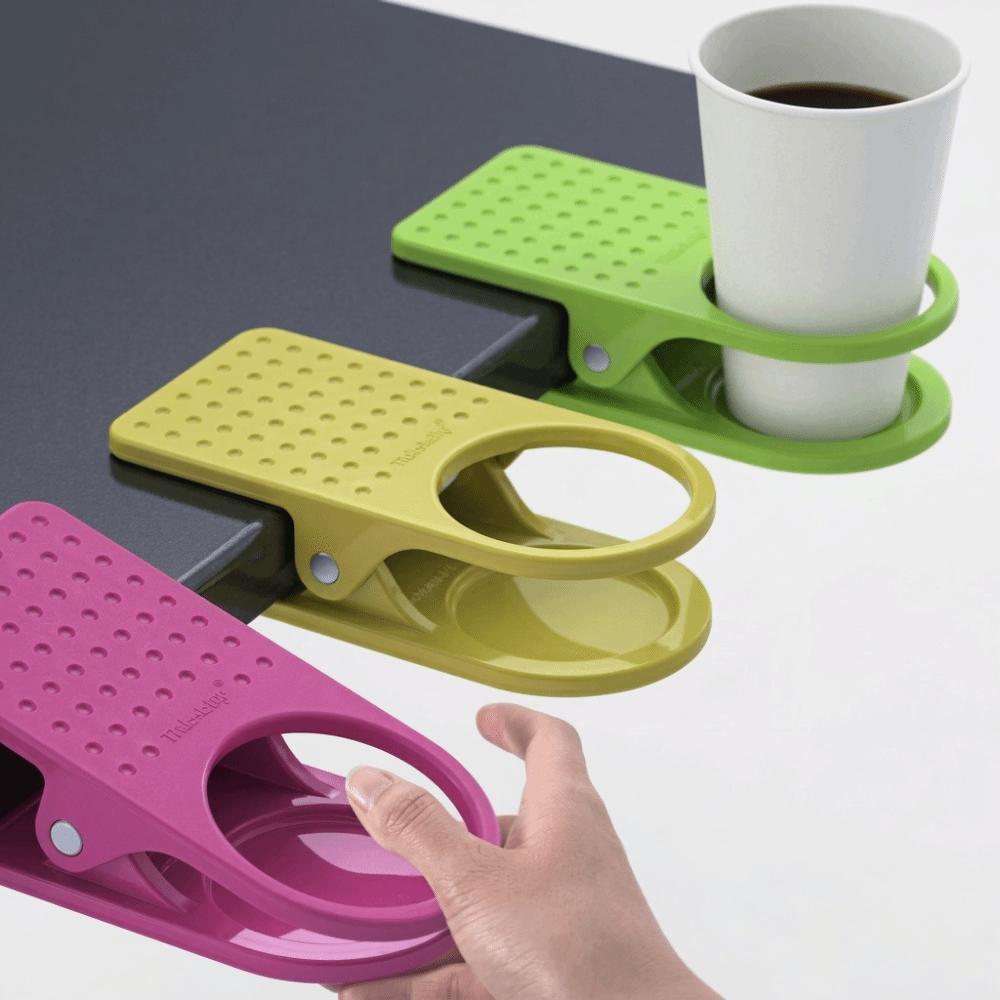 Tableside Coffee Mug Drink Holder Universal Desktop Tea Accessories Office Desk