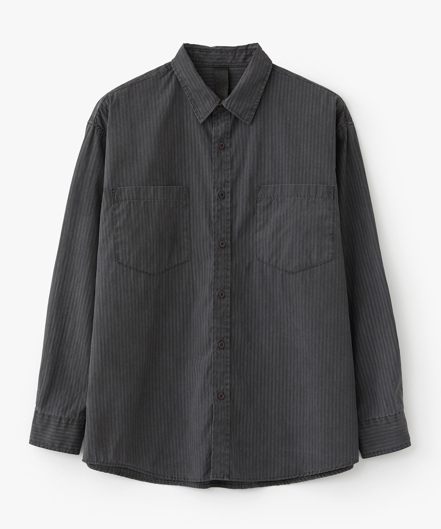 Kofwi Рубашка в полоску с пигментной полосой на хвосте Угольный Charcoal/1(S)
