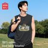 MINISO Men's Pure Cotton Sleeveless T-Shirt