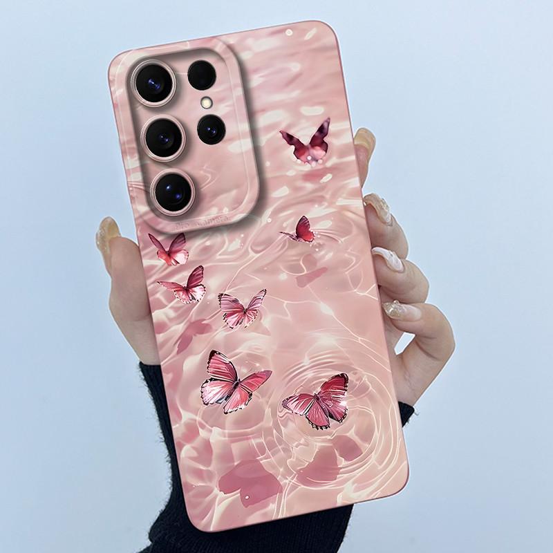 For Samsung Galaxy S26 Ultra Case Samsung Galaxy S26 Plus S26 Ultra Cover Bumper Oil Painting Flower Shockproof Silicone Cases