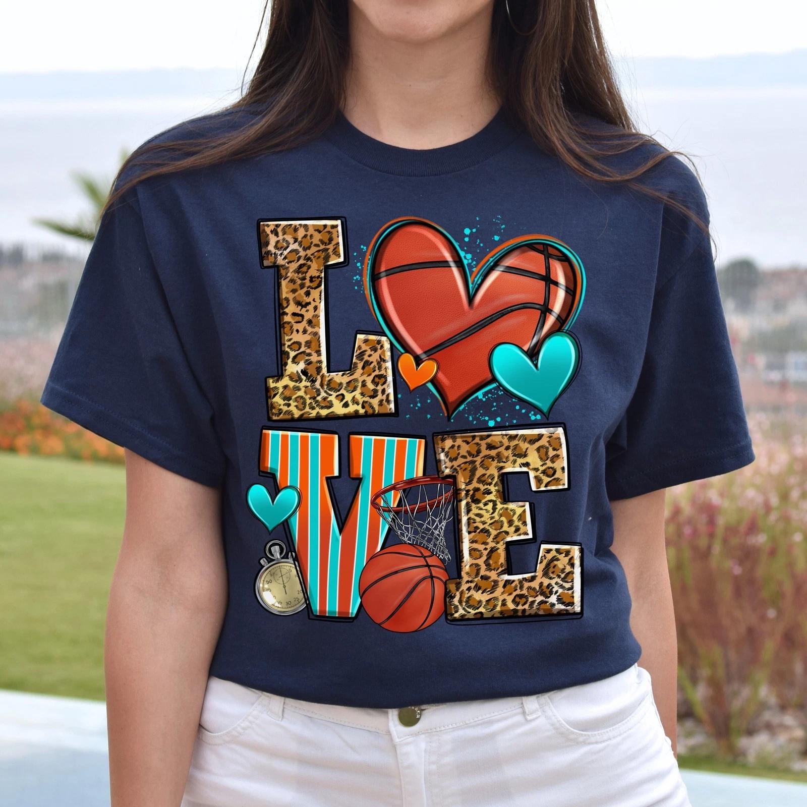 Love basketball Unisex t-shirt basketball player tee basketball coach gift S