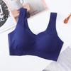 Women Seamless Ice Silk Wireless One Piece Comfortable Sports Sleeping Bra