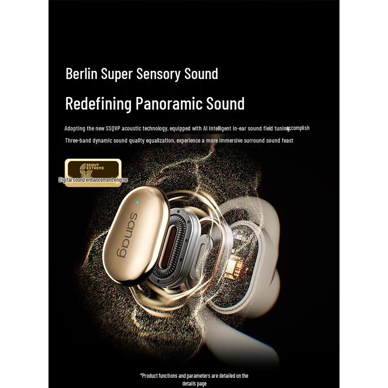 Saina C16S Wireless Open-Ear Bone Conduction Sports Headphones