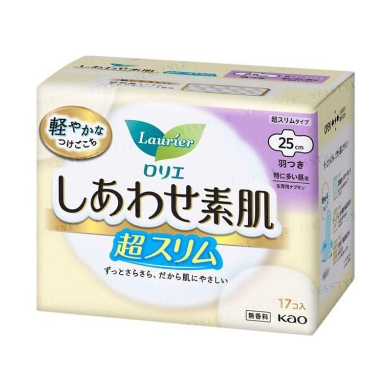 Kao - Laurier F Ultra Gentle Daily Slim Wing Feminine Pads 25cm