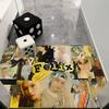 Kpop Singer F-Felix Hallway Carpet Washable Non-Slip Living Room Sofa Chairs Area Mat Kitchen Doormat Area Rug