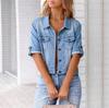 2026 Spring/Summer Women's Long-Sleeve Denim Jacket