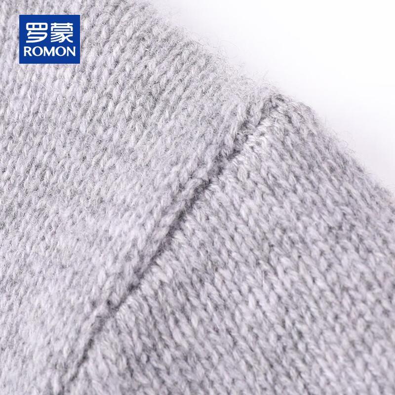 ROMON Men's 100% Pure Cashmere V-Neck Cardigan Sweater