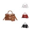 Chic And Versatile Crocodile Texture Handbag For Women With Simple Urban Style