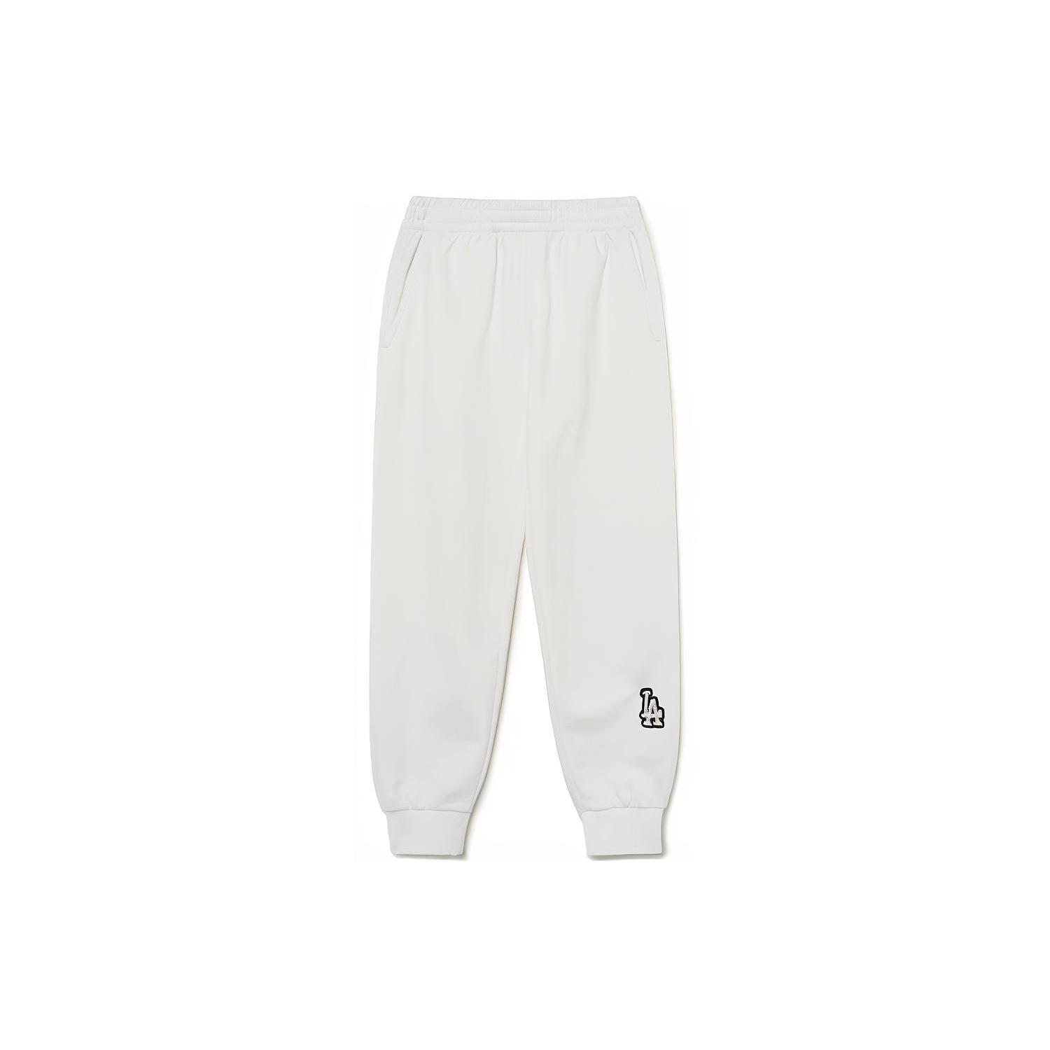 

New MLB Los Angeles Dodgers Knitted Sweatpants Unisex White 3APTB0231-07WHS XS