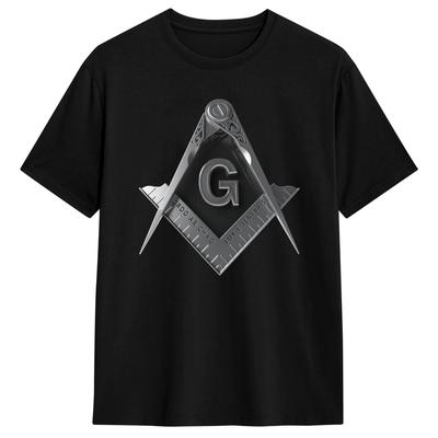 T-shirt Maçonnerie Maçon Maçonnerie Été T-shirts Drôles Coton Hip Hop T-shirt Pour Unisexe T-shirts Décontractés