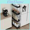 With Storage Wheels Bathroom Rack 34 Layer Rolling Utility Cart Bathroom Storage Organizer Multipurpose Utility Cart