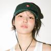 NAKED SURF CLUB Heart String Ball Cap (Deep Green)