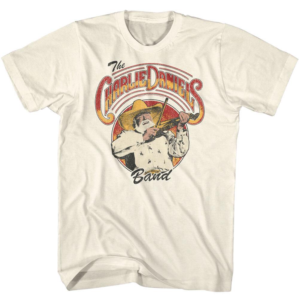 The Charlie Daniels Band Charlie Rocking The Fiddle Men T Shirt Rock Merch XL