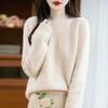 Women Sweater 100% Wool MODERN NEW SAGA O-neck Knit Pullover Thick Winter Jumpers Female Knit Tops