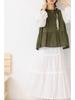 2026 Spring/Summer Women's Japanese Linen Ruffled Vest – Sleeveless, Loose-Fit, Reversible Jacket