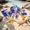 Custom Name Personalized Genshin Impact Print Beach Towel, for Trip Camping Beach Party Home Decor, Birthday Gift for Family & Friends