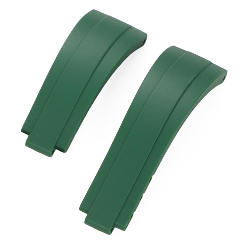 

20 мм резиновый ремешок для часов для Rolex DAYTONA Submariner Yacht GMT Explorer силиконовый аксессуар для часов браслет для часов ремешок цепочка 20mm